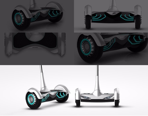 36v Smart HoverBoards Electric Scooters , Electric Scooter Skateboard With Handle